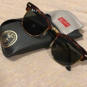 Ray ban polarized club master sunglasses